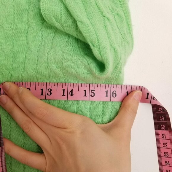 J. Crew 100% Cashmere Fisherman Cable Knit Sweater - Picture 4 of 8